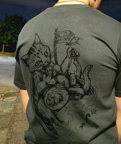 Kitty Pirate - T-Shirt