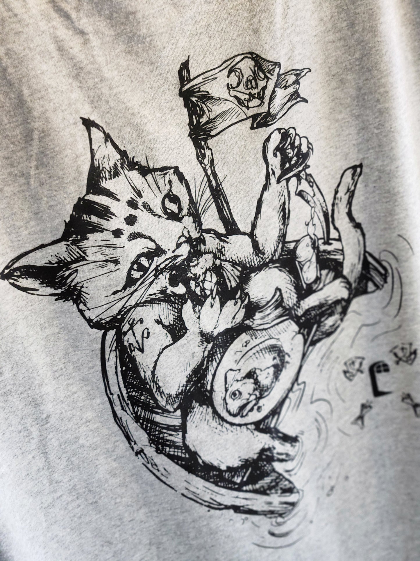 Kitty Pirate - T-Shirt